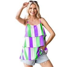 Womens Striped Printed Pleated Layered Camisole by Mirlaine Univers Womens Striped Printed Pleated Layered Camisole Mirlaine Univers womens-striped-printed-pleated-layered-camisole 0 Womens Striped Printed Pleated Layered Camisole Mirlaine Univers Womens Striped Printed Pleated Layered Camisole