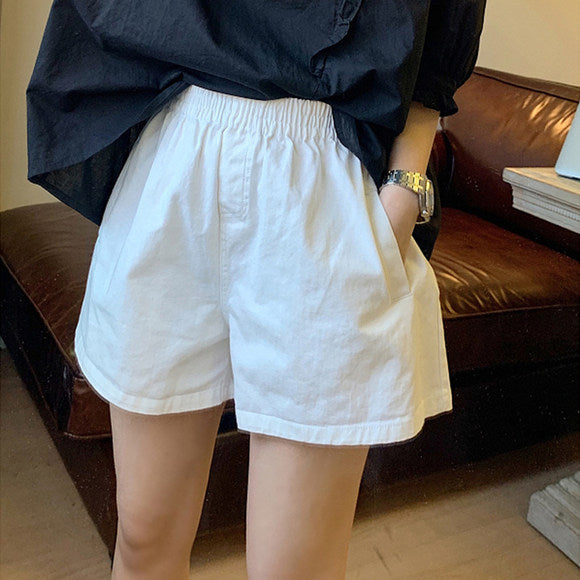 Pantalon large amincissant, taille haute, coupe trapèze, décontracté et polyvalent