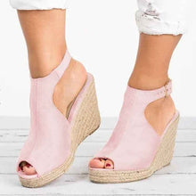 Fashion Women Platform Sandals Peep Toe Spartan Sandals Women Summer Wedges High Heel Shoes