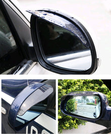 Car Rearview Mirror Rain Protection Eyebrows 2-piece Set by Mirlaine Univers