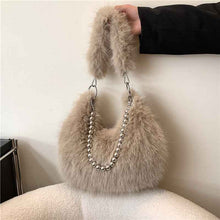 Furry Crossbody Bag For Women