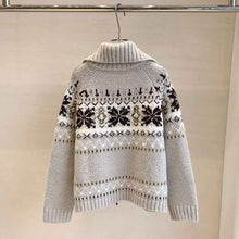 Womens V-neck Knitted Cardigan Sweater Jacket