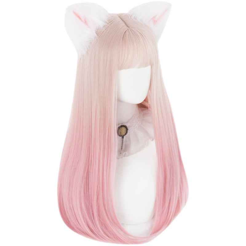 Waist Length Straight Hair Anime Cos