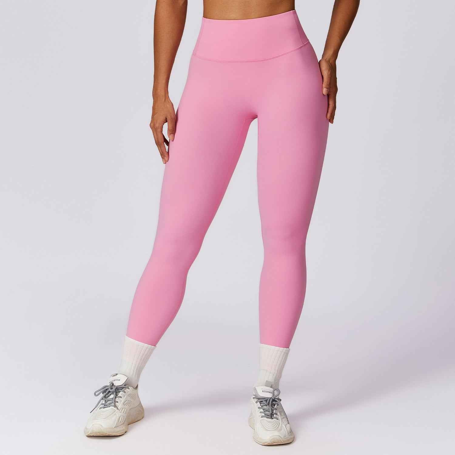 Nude Feel Quick-drying Fitness Pants High Waist Hip Lift Yoga Pants