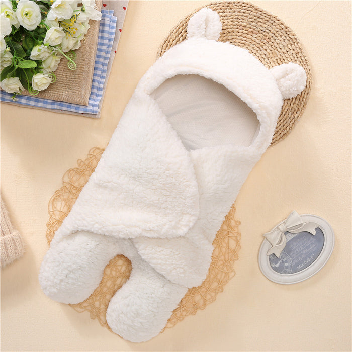 Baby Sleeping Bag Velvet Exterior Fleece Lined 0 To 1 Year