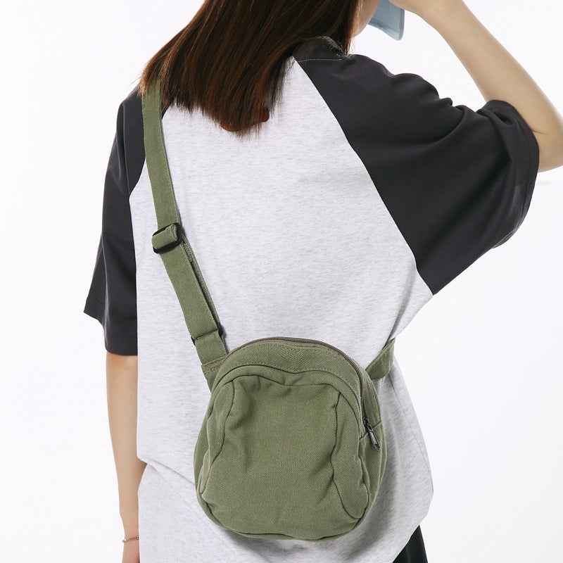 Retro Harajuku-style Artistic All-match Commuter Crossbody Bag