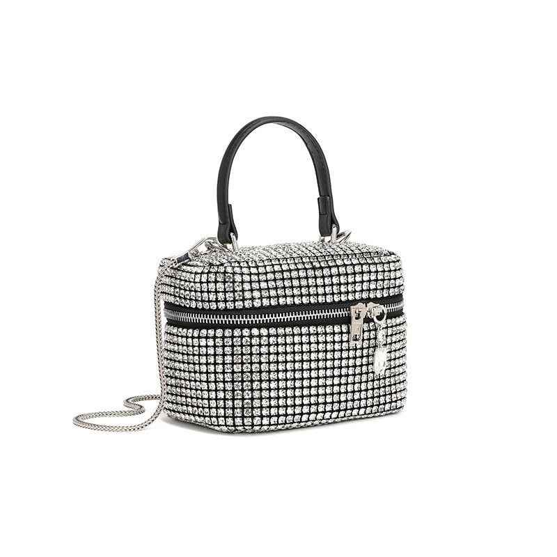 Spring New Fashion Chain ShoulderCrossbody Small Square Handbag