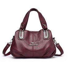 European And American-style Handbag Made From Soft Leather