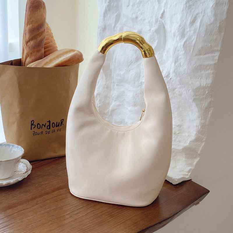 Womens Trendy Tote Bucket Bag For Commuting And Everyday Use