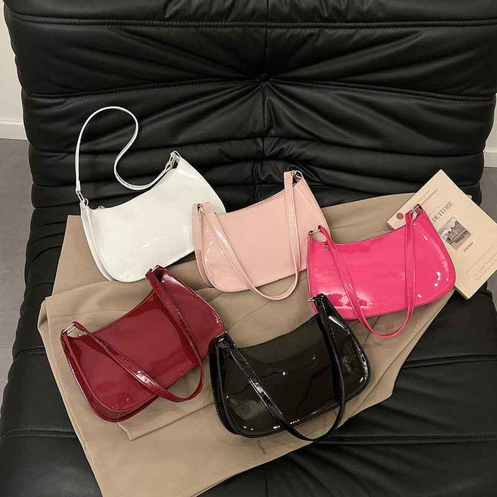 Womens Retro Simple Versatile Tote Bag