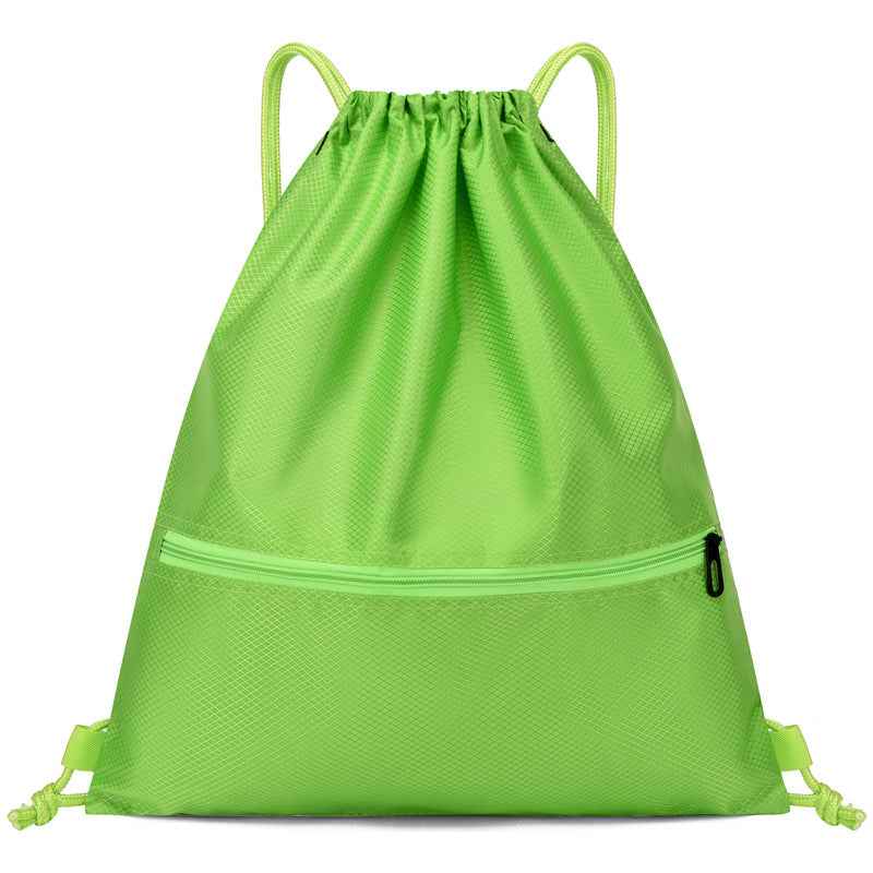 Drawstring Pouch-style Easy-to-use Backpack For Men And Women