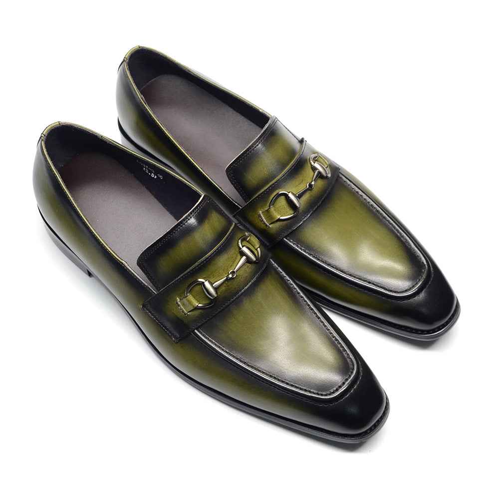 Trendy Summer Business Casual Fashion Cowhide Men's Shoes