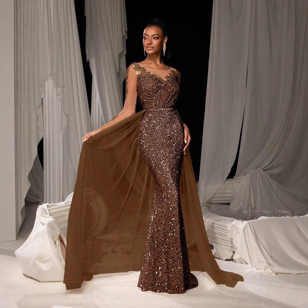 Women's Dance Lace Party Evening Dress by Mirlaine Univers