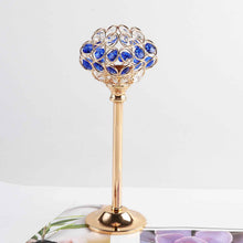 Crystal Candle Holder Creative Decoration Restaurant Metal Glass