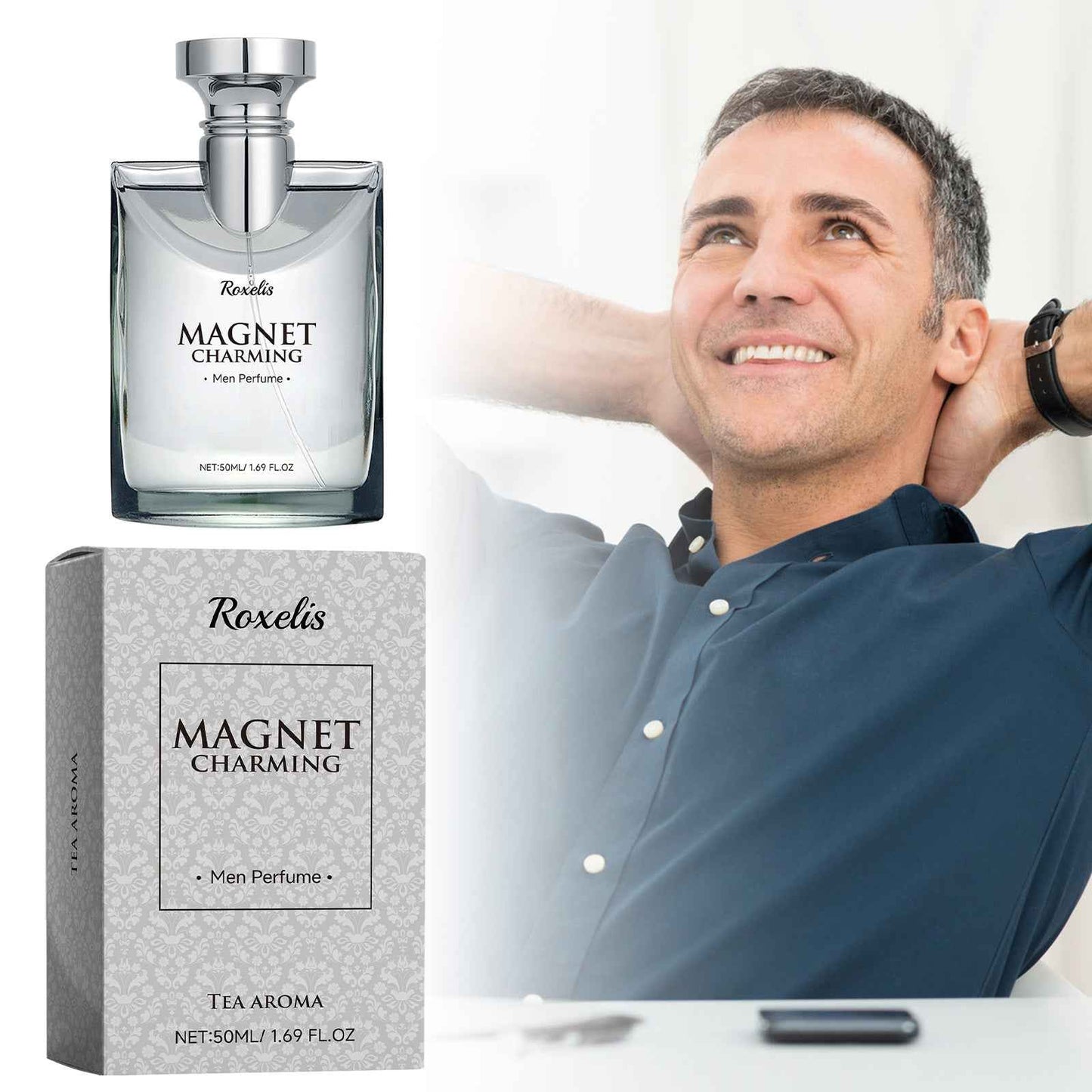 Tea Fragrance Natural Fresh Fragrance Release Charm Men's Perfume