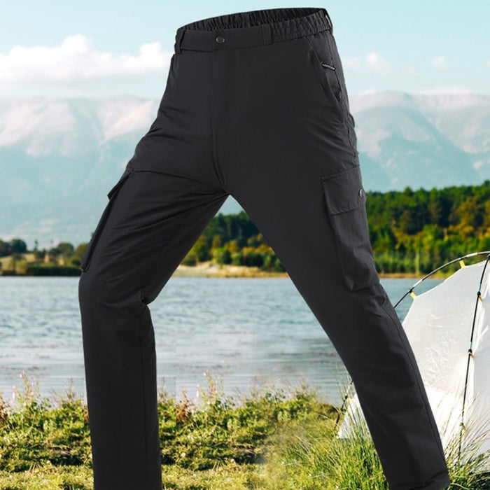 Pantalon cargo de travail printemps-automne, minimaliste, élégant et haut de gamme