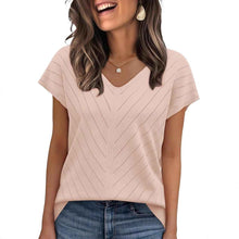 Sleeve Sweater V-Neck Trendy Cutout Casual Knitted Womens