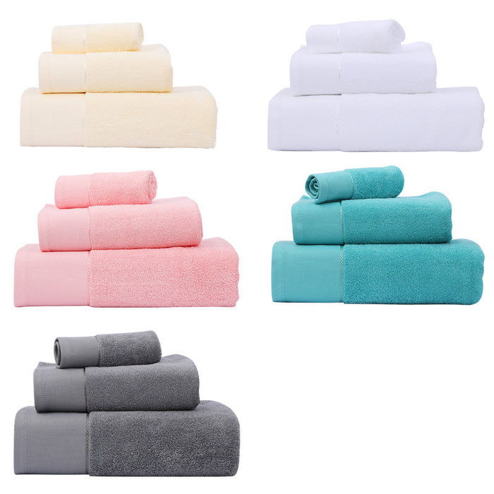 Serviette en coton, serviette cadeau absorbante, serviette de bain