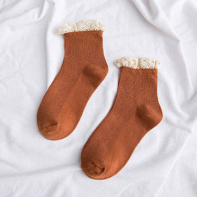 Lace girl socks