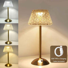 12 Acrylic Metal Desk Lamp LED Outdoor Crystal USB