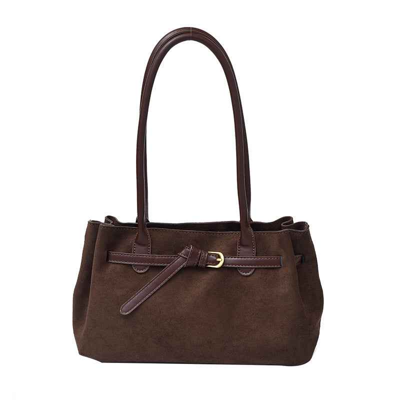 Womens Stylish Vintage Suede Bag