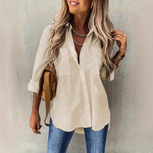 Women's All-Season Versatile Loose Top With Pockets