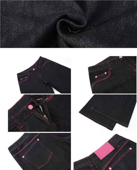 Fashionable And Versatile Wide Leg Jeans For Women