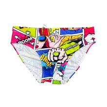 Men's Swim Briefs Pop Style Swimming Trunks Hot Spring Beach Swimsuit