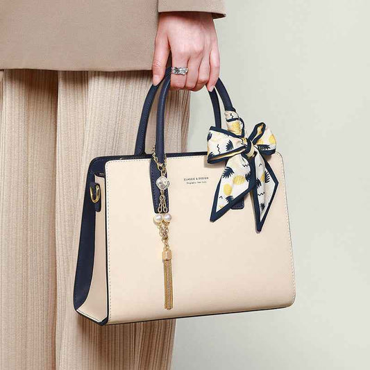 Premium Leather Crossbody Bag With A Spacious Design