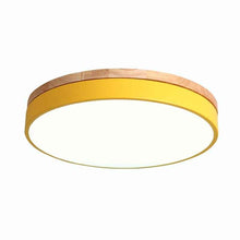 Macaron Round Bedroom Simple Study Living Room Ceiling Lamp