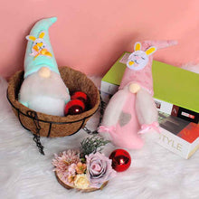 Rabbit Ears Doll Ornaments Easter Elf Doll Gift Decorations