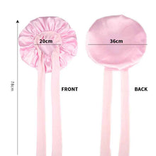 Single Layer Ribbon Round Cap Bow Artificial Silk