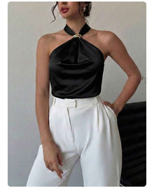 Sleeveless Top Elegant And Chic Style For Women
