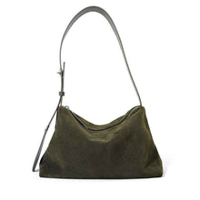 Womens Genuine Leather Bag High-Gloss Matte Cowhide Tote