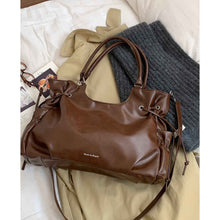 Vintage Biker-style High-capacity Underarm Bag For Women