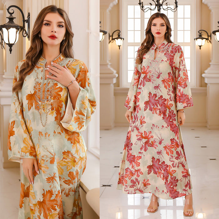 Robe d'été imprimée