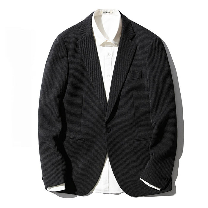 Loose-fit Casual Minimalist Mens Blazer
