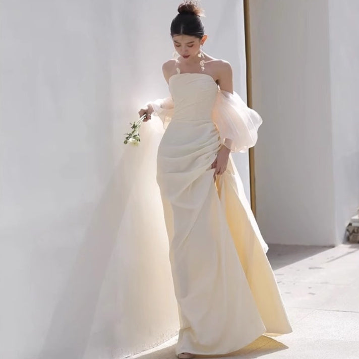 Outdoor Travel Shooting Light Yarn Dress Skirt by Mirlaine Univers