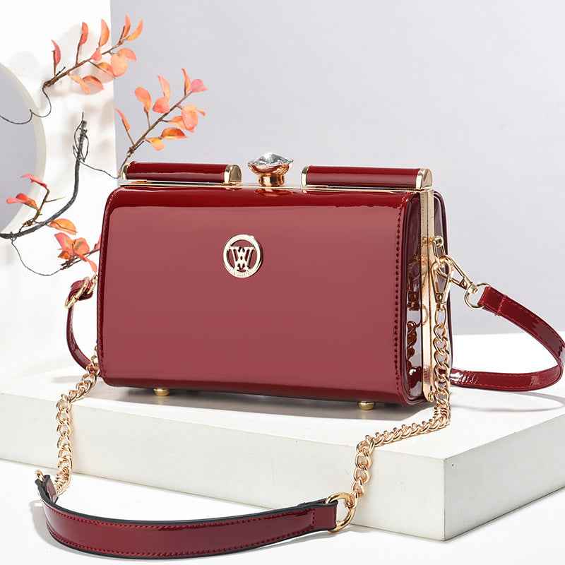 Niche Trendy Diamond-quilted Shoulder Bag With A Premium Texture