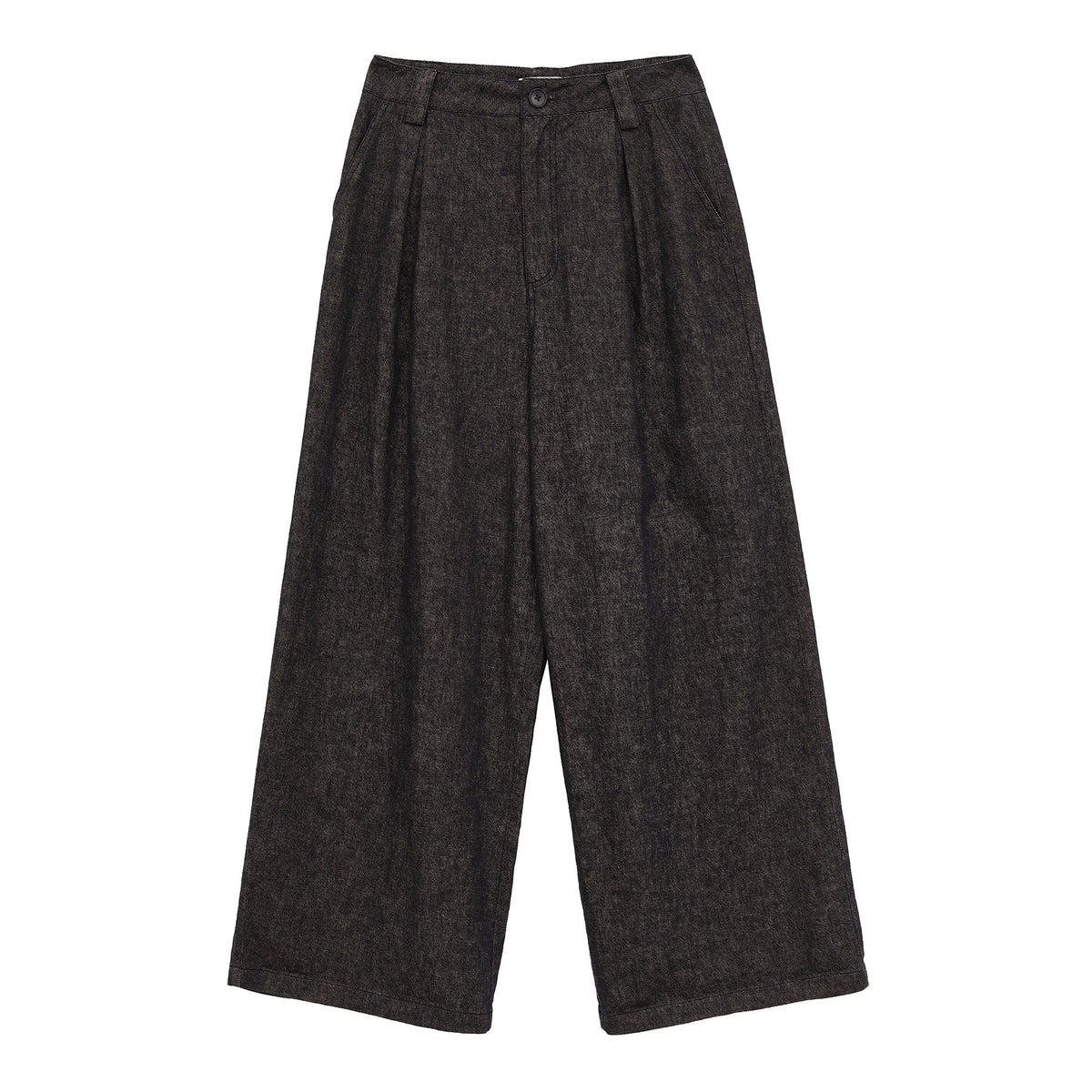 Linen Women's Straight-leg Jeans by Mirlaine Univers