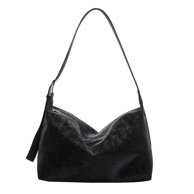 Womens Stylish Casual Minimalist High-Capacity Crossbody Bag