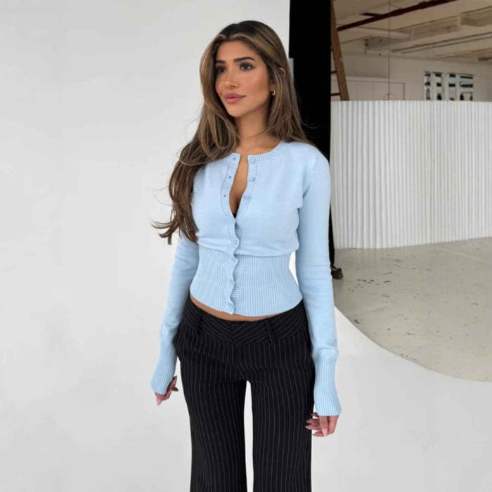 Casual All-match Button-down Base Shirt