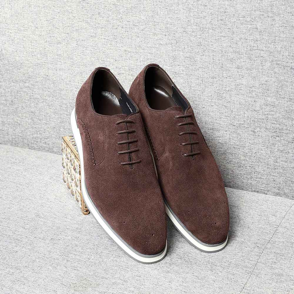 All-matching British Style Suit Business Formal Wear Leather Shoes
