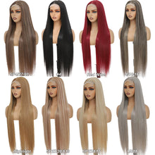 Magicae 36 Inch 4x4 Lace Front Wig Chestnut Brown Ombre