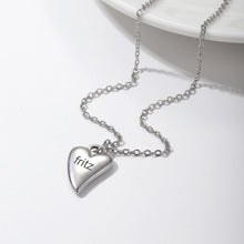 Luxury Jewelry Handwriting Heart Necklace Personalized Actual Signature Necklace  Keepsake Personalized Gift  For Her 3D Jewelry