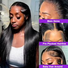 Bone Straight Human Hair Wig 13x6 HD Lace Front