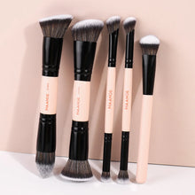 MAANGE 5pcs Makeup Brush Set Foundation Blush Concealer Eyeshadow Brushes Multi-Purpose Makeup Brush Kit Professional Brushes