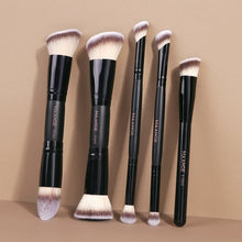 MAANGE 5pcs Makeup Brush Set Foundation Blush Concealer Eyeshadow Brushes Multi-Purpose Makeup Brush Kit Professional Brushes