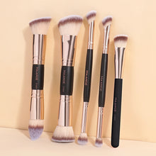 MAANGE 5pcs Makeup Brush Set Foundation Blush Concealer Eyeshadow Brushes Multi-Purpose Makeup Brush Kit Professional Brushes