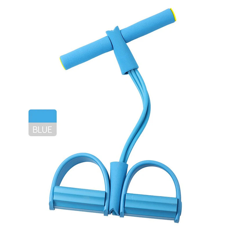 4 Resistance Elastic Pull Rope Training Device, Abdominal Resistance Band, Used In Home Gym, Exercise Training Fitness Equipment